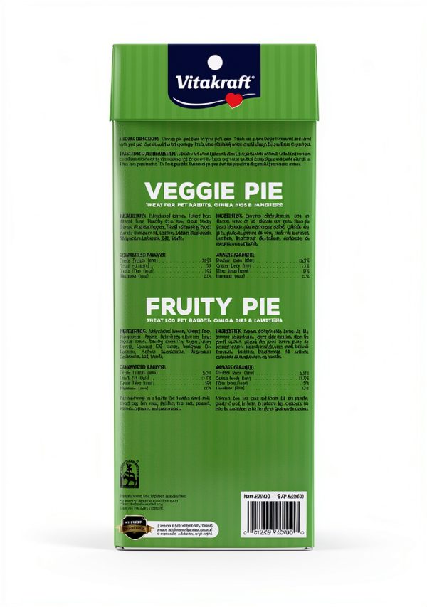 Vitakraft Small Pet Treats Timothy Hay Pie Foraging Activity-1