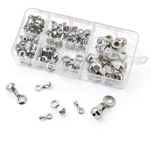 Swpeet Ball Chain Connectors Stainless Steel Ceiling Fan-2