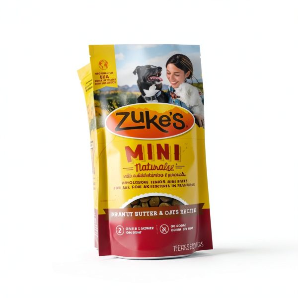 Zukes Natural Dog Treats Peanut Butter Cherry Training-6