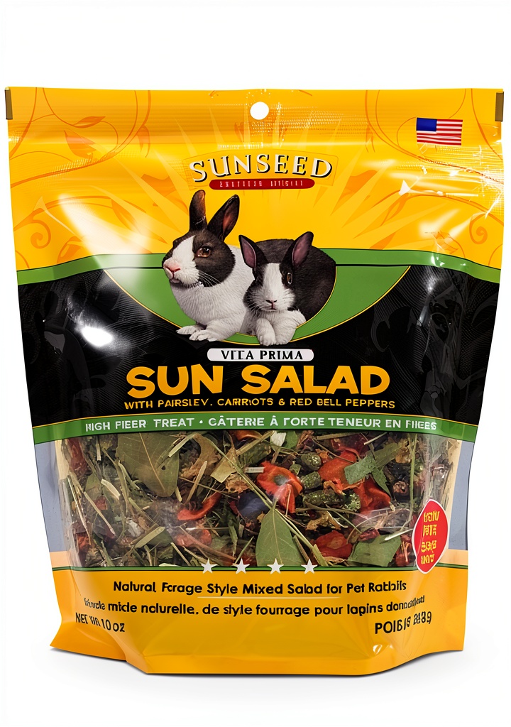 Prime Pet Deals rabbit forage salad mix with parsley and carrots