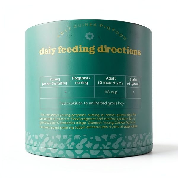 Oxbow Organic Bounty Adult Guinea Pig Food Vitamin C-4