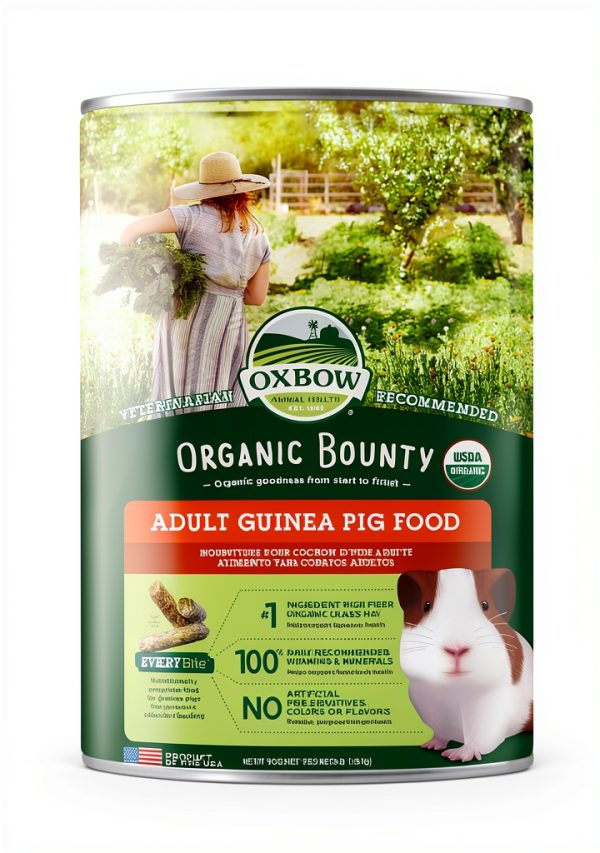 Oxbow Organic Bounty Adult Guinea Pig Food Vitamin C-0