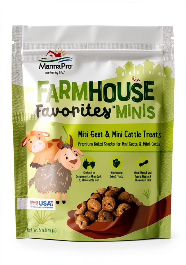 Compana Mini Goat Cattle Treats Alfalfa Molasses Flavor-0