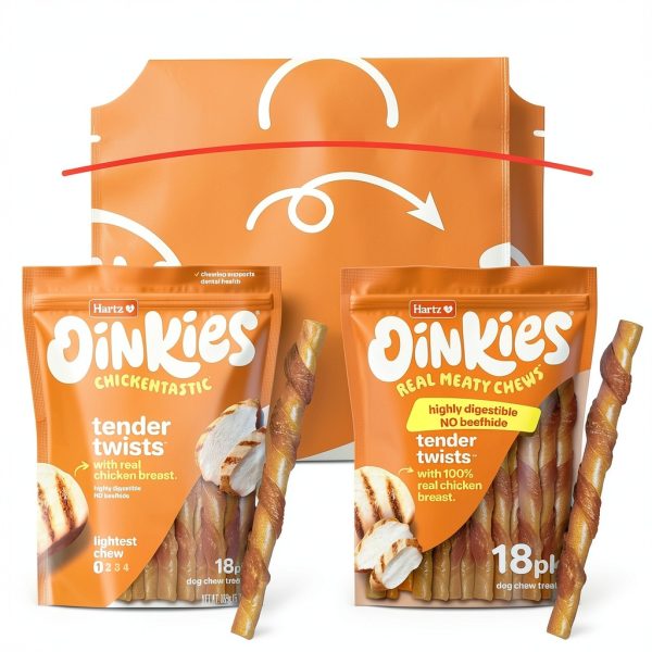 Hartz Chicken Dog Treats Dental Chews Senior Small Dogs-1