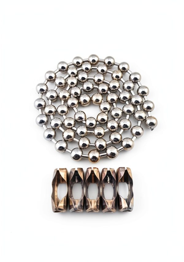 Stainless Steel Ball Chain 12mm Bead Industrial Grade Glory-3