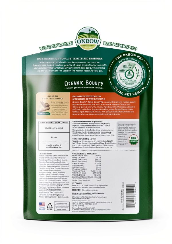 Oxbow Organic Bounty Adult Guinea Pig Food Vitamin C-1