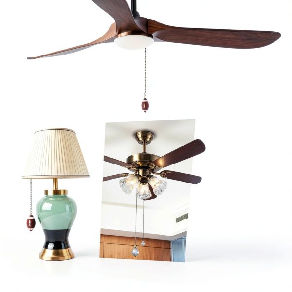 Swpeet Ball Chain Connectors Stainless Steel Ceiling Fan-6