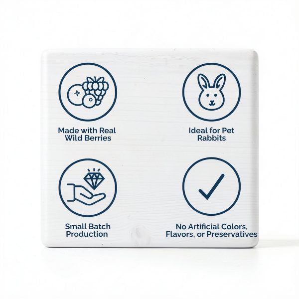 Vitakraft Wildberry Yogurt Drops Rabbit Small Animal Treats-2