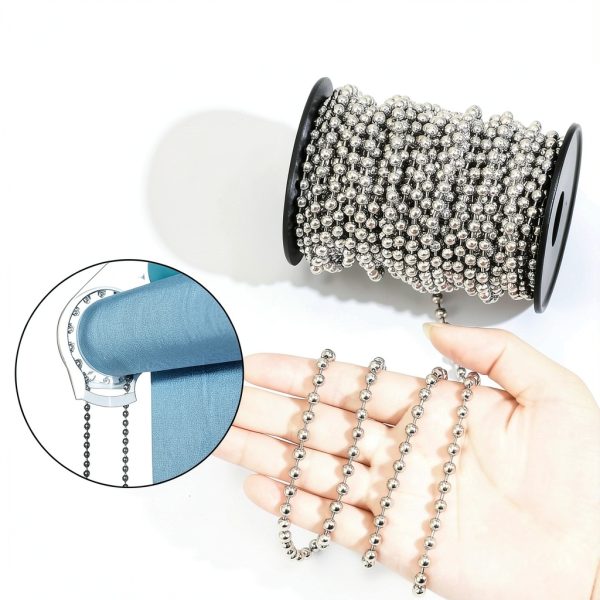 Stainless Steel Ball Chain Meyeyaia 15m Rust Resistant-5