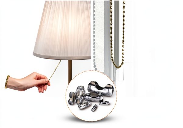 MECCANIXITY Ball Chain Connectors Stainless Steel DIY Crafts-4