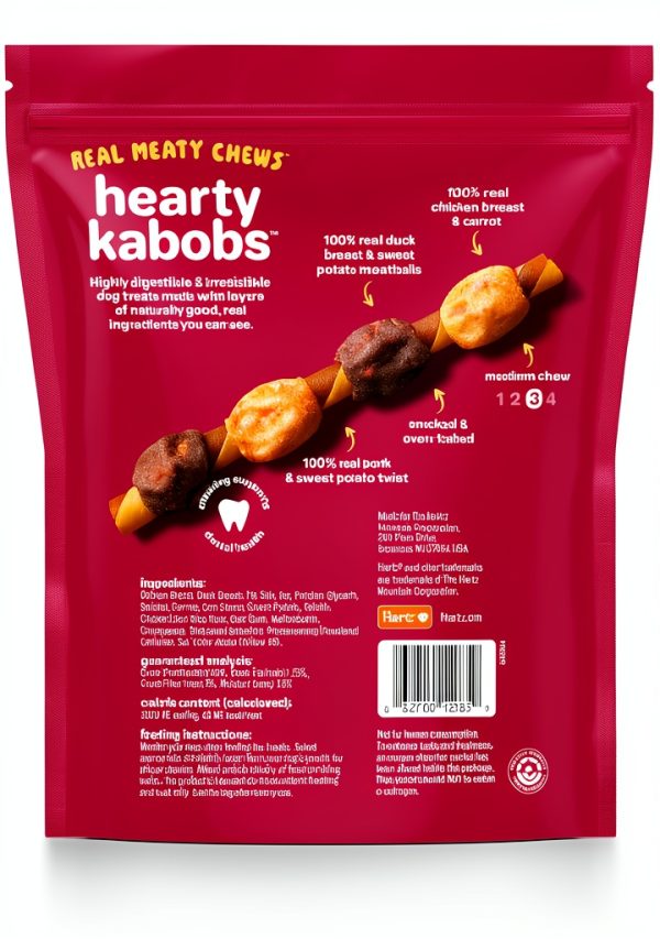 Hartz Dog Treats Chicken Sweet Potato Dental Health Chews-2
