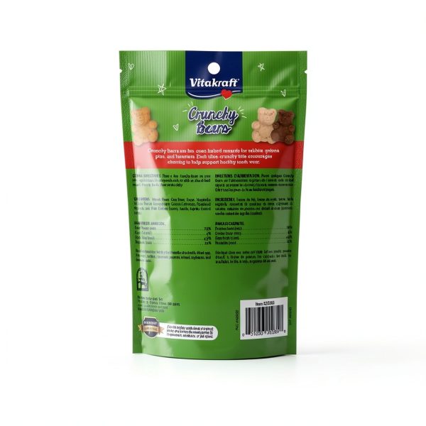 Vitakraft Small Animal Treats Vanilla Teddy Bear Snacks-6