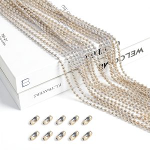 TeFei Smart 304 Stainless Steel Bead Chain for Blinds-0