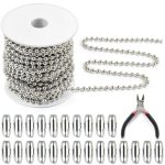 Aemygo 304 Stainless Steel Ball Chain Kit Rust Resistant-0