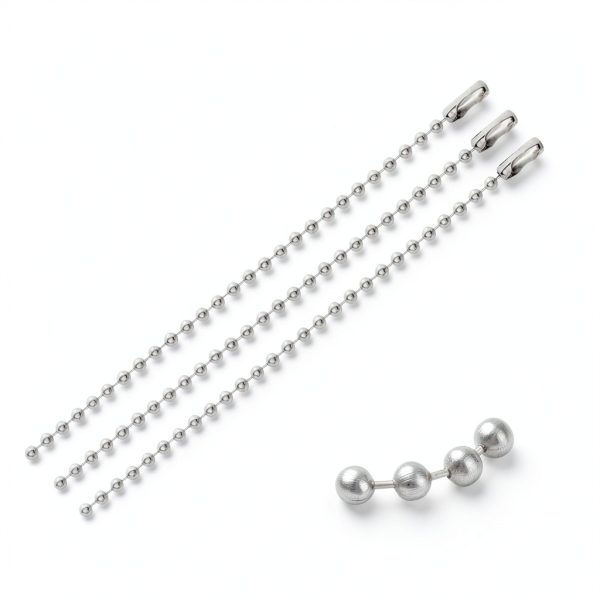 Asofelk Stainless Steel Ball Chain Keychain Connector-1