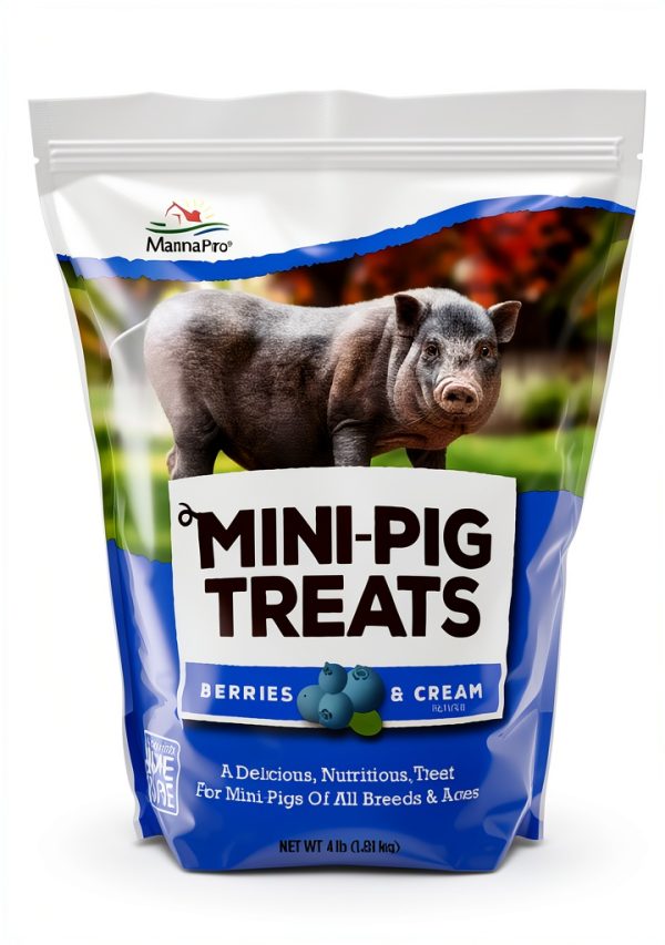 Manna Pro Mini Pig Treats Berries Cream Oatmeal Alfalfa-0