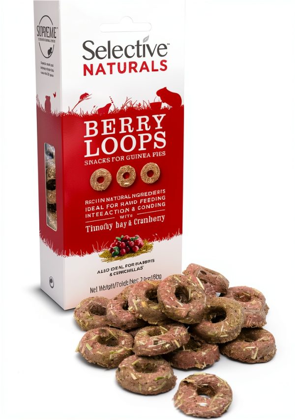 Supreme Science Selective Berry Loops Guinea Pig Treats-2