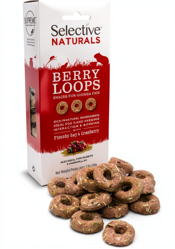 Supreme Science Selective Berry Loops Guinea Pig Treats-0