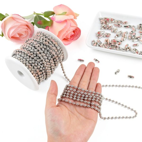 Aemygo 304 Stainless Steel Ball Chain Kit Rust Resistant-5