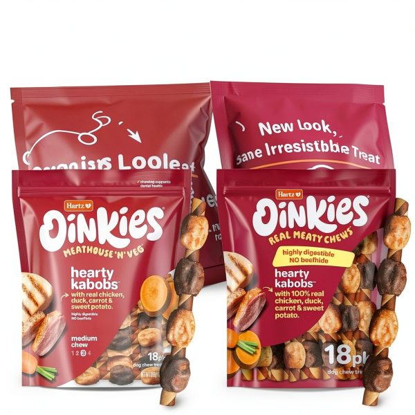 Hartz Dog Treats Chicken Sweet Potato Dental Health Chews-1