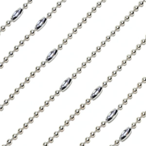 ROEIEIS 304 Stainless Steel Ball Chain Industrial Crafts-5