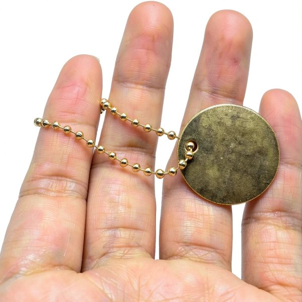 ABBECIAO Brass Ball Chains Durable Rust Proof Industrial Use-4