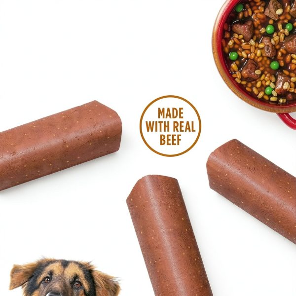 Gravy Train Beef Barley Dog Treats Chews Pet Supplies-5