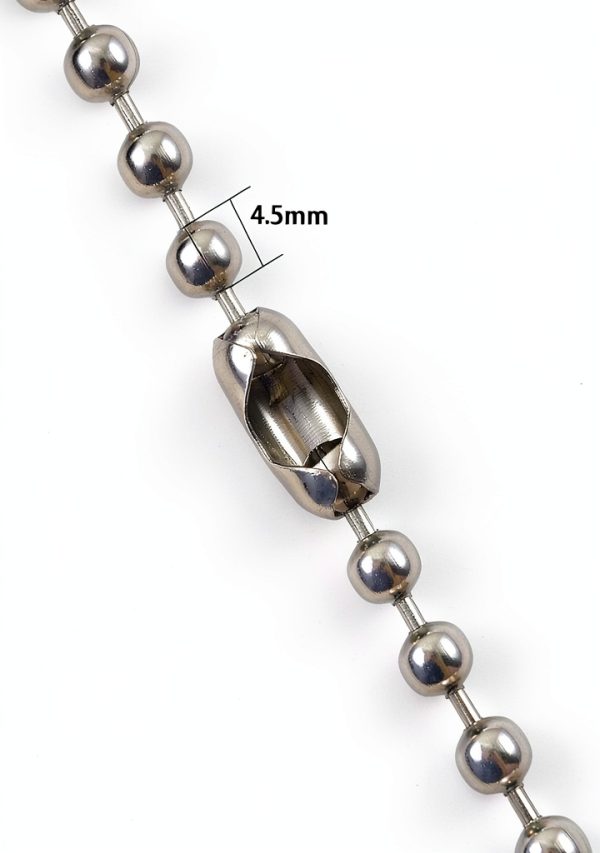 GZXUNFA Beaded Pull Chain Stainless Steel Blackout Window-3