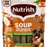 Nutrish Soup Bones Dog Treats Chicken Veggies Rawhide Free-0