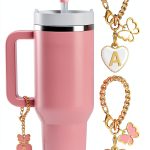 Stanley Cup Straw Cover ANLABESY Pink Silicone-0