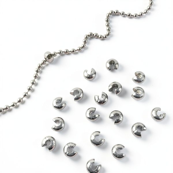 ROEIEIS Bead Chain Stop 10mm Metal Termination-4