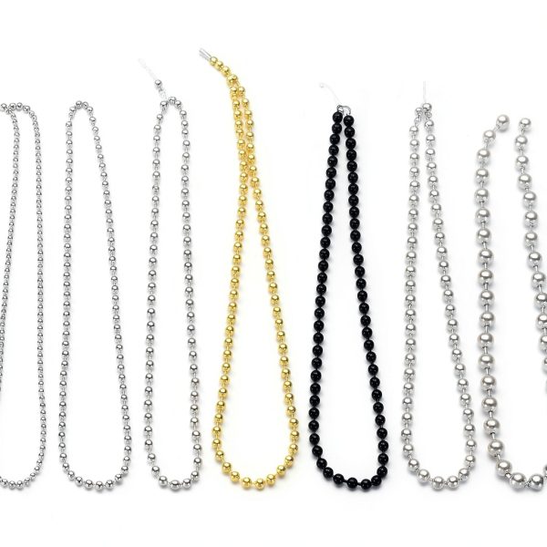 Stainless Ball Chain HARFINGTON 5mm Jewelry-4