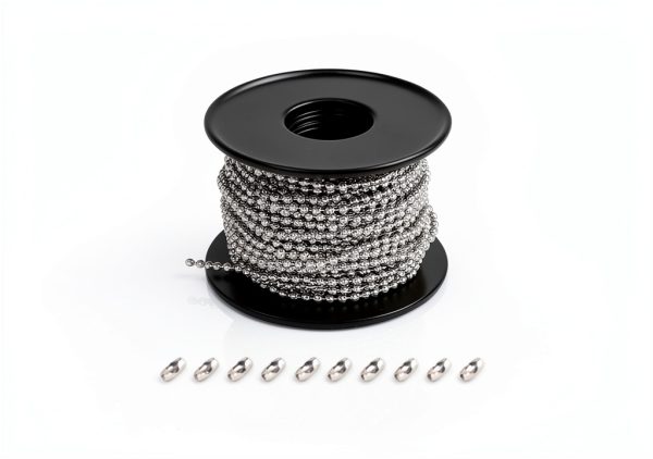 HUIYEETEX Stainless Pull Chain 40lb Metal Shade-2