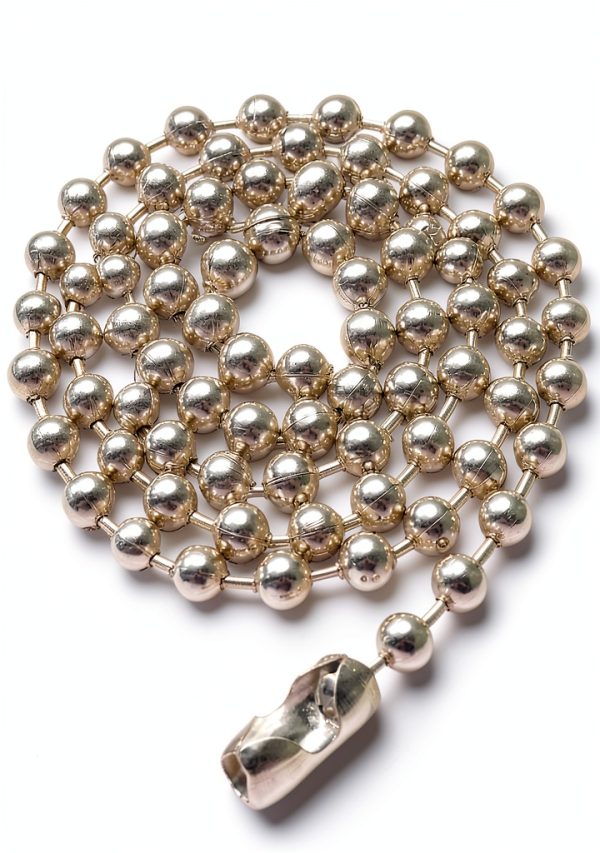 Stainless Ball Chain HARFINGTON 5mm Jewelry-0