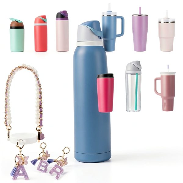 BydGxy Letter Print Water Bottle Accessories-4