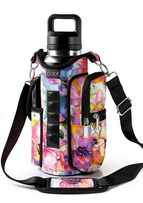 icolor Magnetic Gym Bottle Carrier Neoprene Small Sports Bag-0