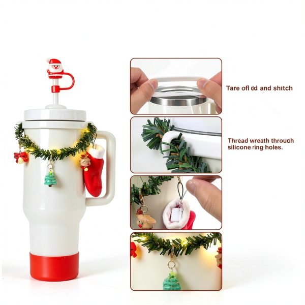 Christmas Tumbler Kit 3TYTO DIY Holiday Set for 30-40oz Tumblers-1