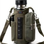 icolor Magnetic Gym Bag Water Bottle Carrier with Shoulder Strap-0