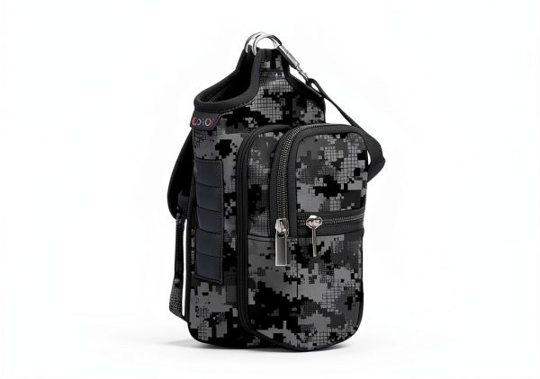 Magnetic Gym Bag by icolor Neoprene Bottle Holder with Shoulder Strap-6