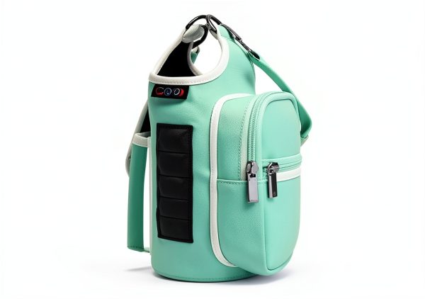 Magnetic Gym Bottle Carrier by icolor Neoprene Bag with Shoulder Strap-6