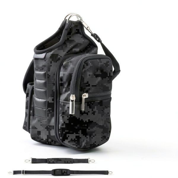 Magnetic Gym Bag by icolor Neoprene Bottle Holder with Shoulder Strap-2