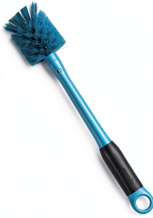 Bottle Brush Owala Twist N Hide with Removable Straw Brush Smokey Blue-2
