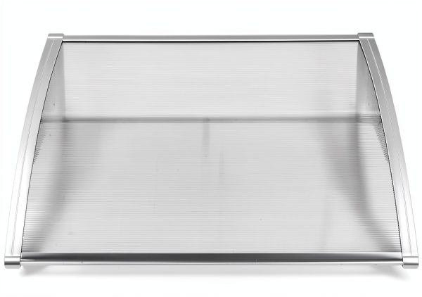 Window Awning Outvita 40x30 Polycarbonate Door Canopy White Bracket-1