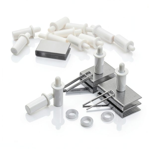 Jetec 85 Pieces Repair Plantation Shutters Tool Set Plantation Shutter Louvers Staples Replacement Repair Pins for Windows Tools Supplies (Regular Size)-6