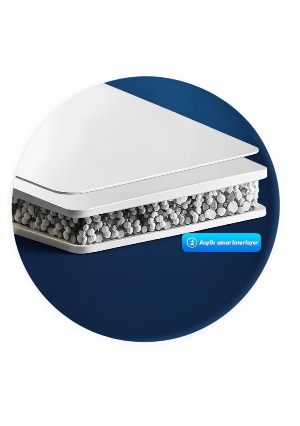 White Window Sill Protector SXSJMY 6x36in Waterproof PVC Cover-2