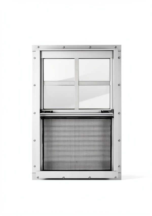 Shed Windows Cieex 12x18 Flush Mount Sliding – Tempered Glass White-3