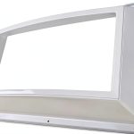 SCT RV Skylight Inner Dome Straight Creek 14" x 22" Clear Window-0
