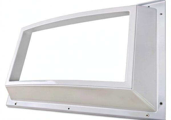 SCT RV Skylight Inner Dome Straight Creek 14" x 22" Clear Window-0