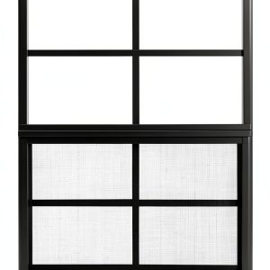 Shed Windows 18x23 Brown Aluminum Sliding Window with Tempered Glass-0