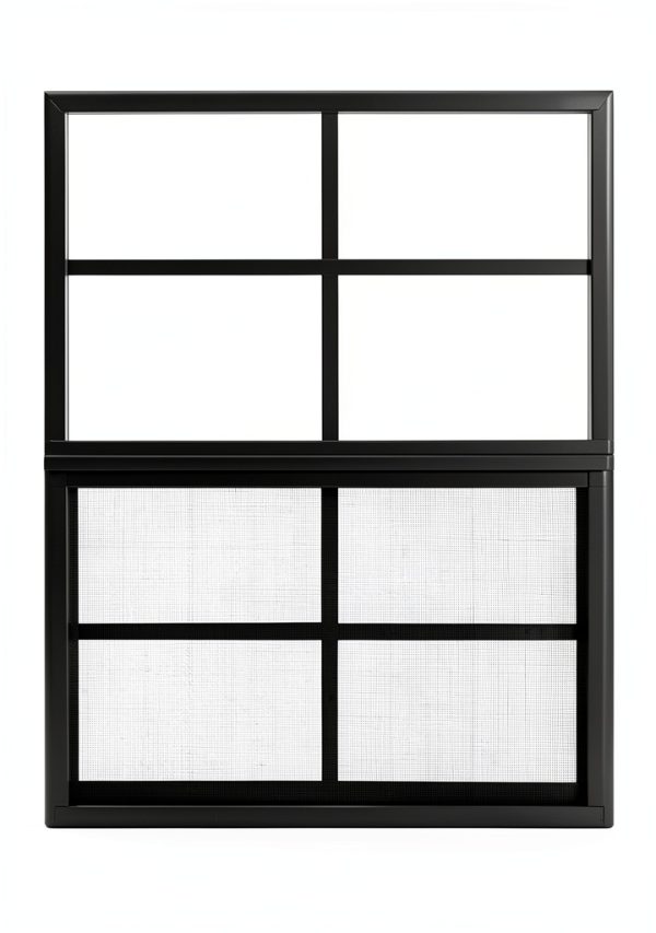 Shed Windows 18x23 Brown Aluminum Sliding Window with Tempered Glass-0